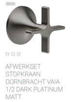 Dornbracht Vaia - Afwerkset Stopkraan - Dark Platinum Matt, Doe-het-zelf en Bouw, Sanitair, Ophalen of Verzenden, Nieuw