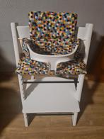 Trip trap stokke wit, Kinderen en Baby's, Kinderstoelen, Ophalen, Zo goed als nieuw
