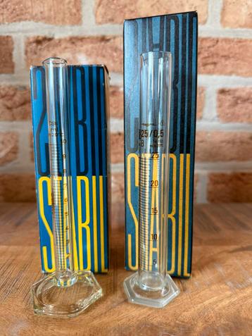 Stabil Kavalier maatbekers 10 ml + 25 ml gebruikt  beschikbaar voor biedingen