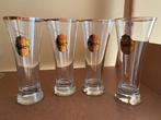 Lot de 4 verres bière  "CARLSBERG", Collections, Marques de bière, Enlèvement, Neuf, Verre ou Verres