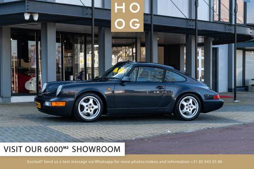 Porsche 911 964 Carrera 2 (bj 1990), Auto's, Oldtimers, Bedrijf, Te koop, Lederen bekleding, Porsche, Benzine, Coupé, 2 deurs