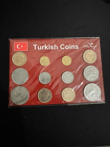 Verzameling Turkse Munten - Turkish Coins Set - €20 beschikbaar voor biedingen