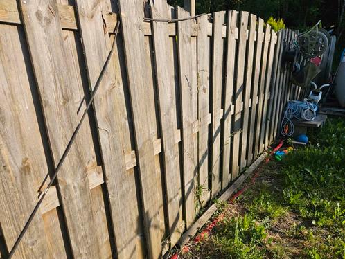 palissade bois, Tuin en Terras, Tuinschermen, Gebruikt, Hout, 150 tot 200 cm, 150 tot 200 cm, Ophalen