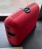 2 rode reiskoffers, Handtassen en Accessoires, Koffers, Gebruikt, Hard kunststof, 70 cm of meer, Wieltjes