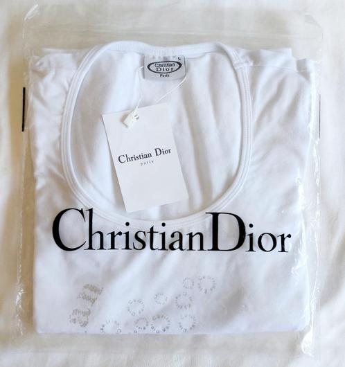 Christian Dior T-shirt met korte mouwen - Nieuw!, Vêtements | Femmes, T-shirts, Neuf, Blanc, Manches courtes, Envoi