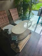 Table salle à manger Design italien 200x100x75, Maison & Meubles, Enlèvement