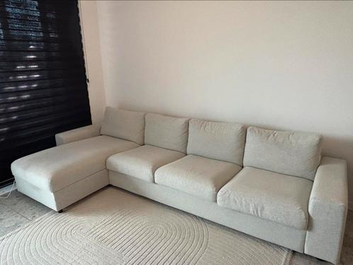 4-zitsbank met chaise longue, Huis en Inrichting, Zetels | Zetels en Chaises Longues, Ophalen