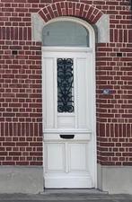 voordeur, Doe-het-zelf en Bouw, Ophalen, Gebruikt, 80 tot 100 cm, 215 cm of meer