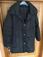 Mooie zwarte gewatteerde dames winterjas merk LEBEK, Zwart, Zo goed als nieuw, Barbara Lebek, Ophalen