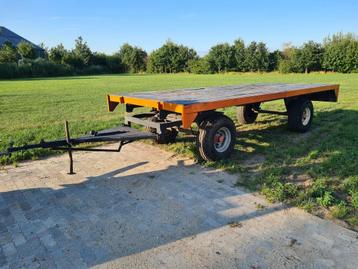 8 tons landbouwwagen tuinbouw wagen platte wagen aanhanger beschikbaar voor biedingen