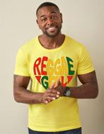 Actie T-shirt Geel! Reggae Geel Festival. Good Vibes only, Vêtements | Hommes, T-shirts, Neuf, WahGwaan Exclusive, Jaune, Autres tailles