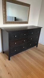 Zwartbruine ladekast, Huis en Inrichting, Kasten | Ladekasten, Ophalen, Overige materialen, Gebruikt, 5 laden of meer