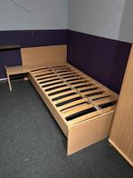 bed + kast, Huis en Inrichting, Slaapkamer | Complete slaapkamers, Gebruikt, Eenpersoons, Ophalen
