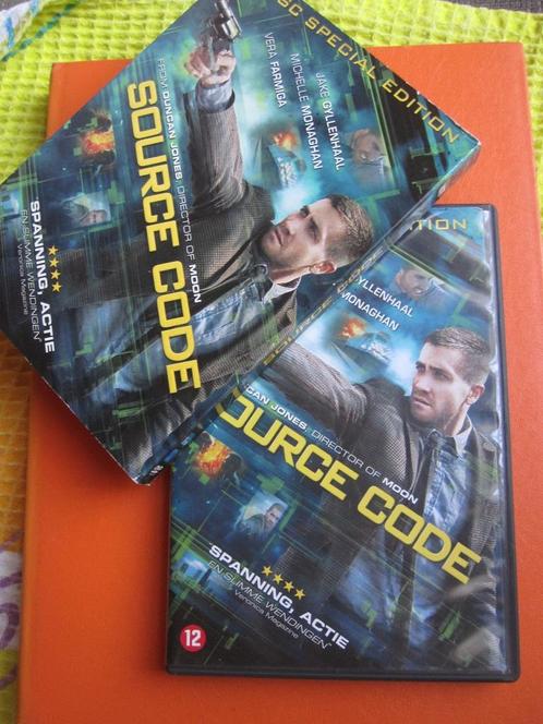 Source Code (2011) in speciale schuifhoes, Cd's en Dvd's, Dvd's | Actie, Zo goed als nieuw, Actie, Boxset, Vanaf 12 jaar, Ophalen of Verzenden