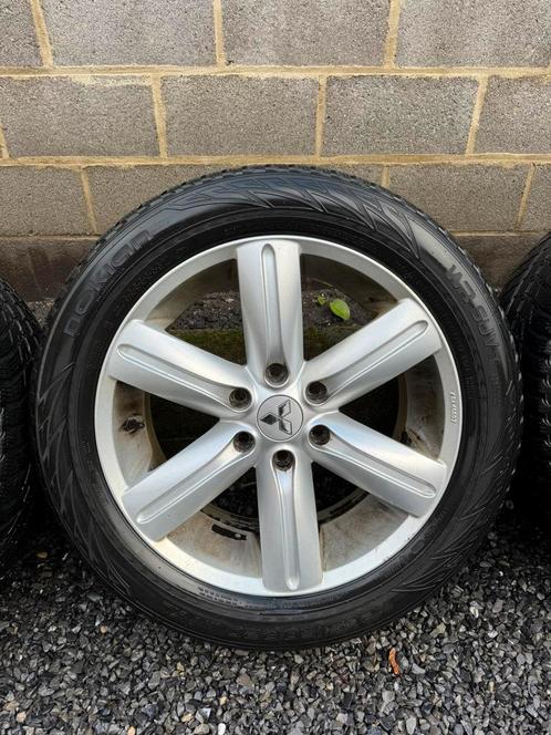 Mitsubishi-velgen met winterbanden 265 50 20, Auto-onderdelen, Banden en Velgen, Ophalen