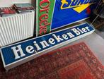 Heineken Bier grote reclame lichtbak, Ophalen, Gebruikt, Reclamebord, Plaat of Schild, Heineken