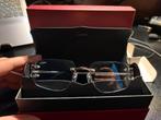 Lunettes cartier bleu au soleils, Handtassen en Accessoires, Zonnebrillen en Brillen | Heren, Ophalen of Verzenden, Zo goed als nieuw