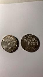2x 500 frank belgië 150 jaar onafhankelijk, Postzegels en Munten, Munten | België, Ophalen of Verzenden