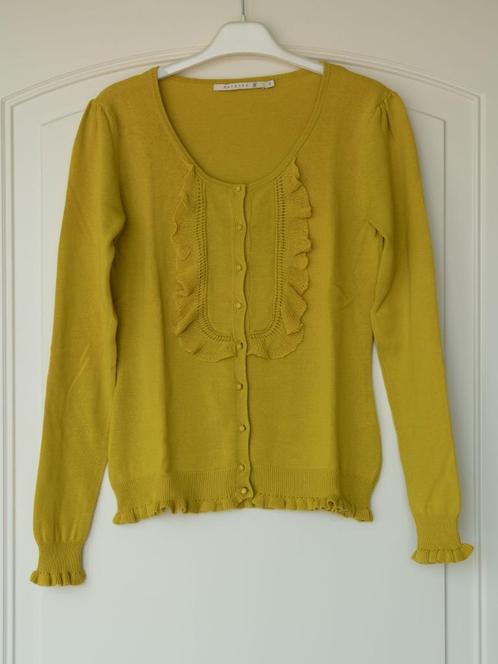 Cardigan, merk Xandres, NIEUW, maat XS, Kleding | Dames, Truien en Vesten, Nieuw, Maat 34 (XS) of kleiner, Geel, Verzenden