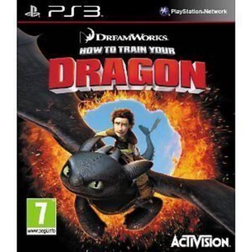 How to Train Your Dragon (cover in het Nederlands), Games en Spelcomputers, Games | Sony PlayStation 3, Zo goed als nieuw, Avontuur en Actie