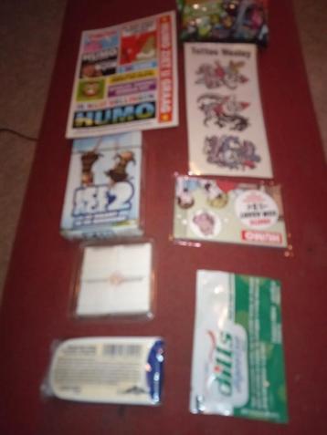 Verzameling Humo attributen..., Collections, Marques & Objets publicitaires, Enlèvement, Comme neuf, Emballage