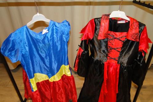= verkleedkledij kinderen : halloween +superwomen + tulerokj, Kinderen en Baby's, Carnavalskleding en Verkleedspullen, Gebruikt