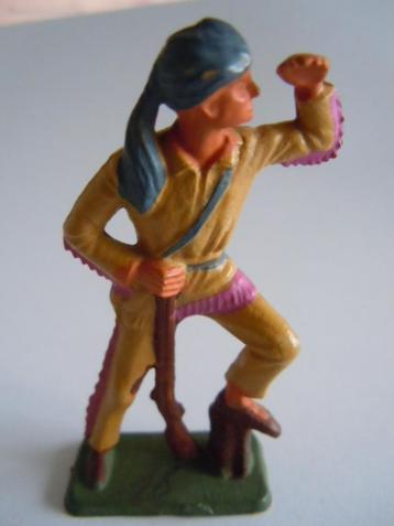 vintage Starlux trapper figuurtje plastiek beschikbaar voor biedingen