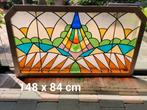 Zeer mooi glas in lood raam, Antiek en Kunst, Ophalen