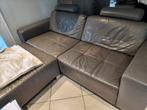 Salon in leer, Huis en Inrichting, Ophalen, Gebruikt, 200 tot 250 cm, Leer