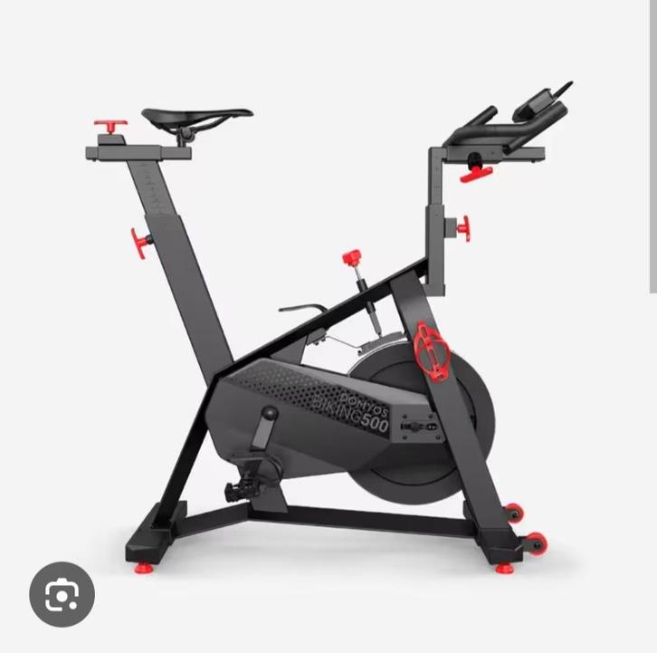 Vélo de biking Domyos 500, Sport en Fitness, Fitnessapparatuur, Zo goed als nieuw, Spinningfiets, Metaal, Ophalen