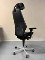 chaise de bureau Kinnarps 8000 appui-tête en cuir, Maison & Meubles, Chaises de bureau, Enlèvement, Utilisé, Chaise de bureau