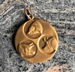 Oude medailles brons varkens en goud rund 1979, Ophalen of Verzenden, Brons