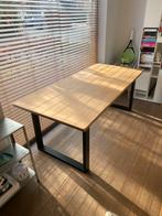 Table à manger ou bureau en chêne massif 200 x 95, Comme neuf, Enlèvement, 50 à 100 cm, Chêne