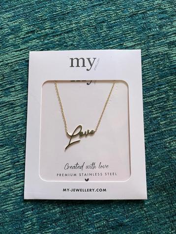 My Jewellery Love Halsketting beschikbaar voor biedingen