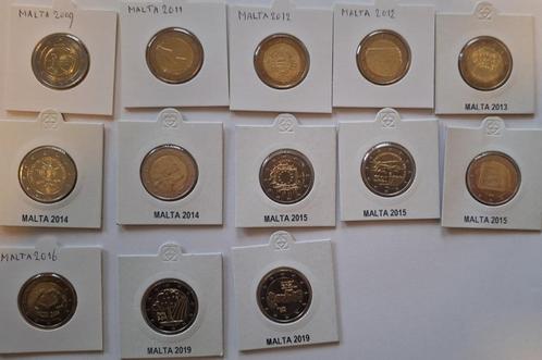 Pièces de 2 euros de Malte, Timbres & Monnaies, Monnaies | Europe | Monnaies euro, Monnaie en vrac, 2 euros, Malte, Enlèvement ou Envoi