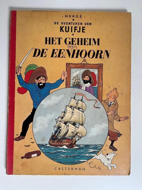 Kuifje - Het Geheim van de Eenhoorn - jaren 60, Livres, BD, Envoi