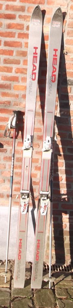 ski's en toebehoren, Sports & Fitness, Ski & Ski de fond, Comme neuf, Skis, Head, Carving, 180 cm ou plus, Enlèvement