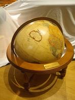 Antieke wereldbol met reliëf van Replogle  van 30cm, Ophalen of Verzenden, Gebruikt