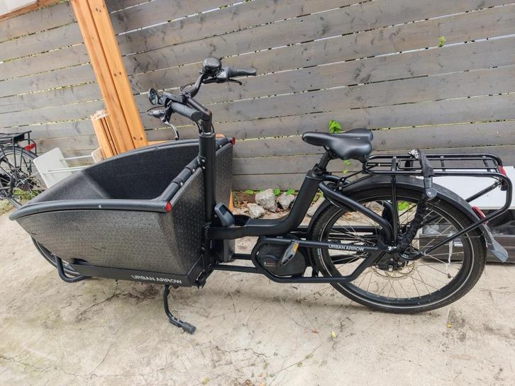 Bakfiets, Fietsen en Brommers, Fietsen | Bakfietsen, Gebruikt, Overige merken, 2 kinderen, Elektrisch, Huif, Ophalen
