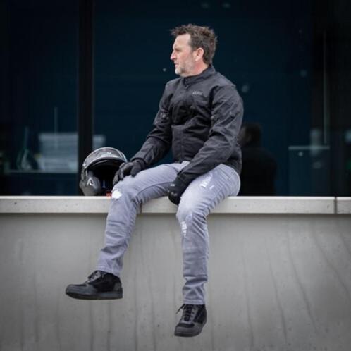 Motorjeans Claw Paul grey, maat 31/38 norm €139.95 nu €90.97, Motoren, Kleding | Motorkleding, Broek | textiel, Heren, Nieuw met kaartje
