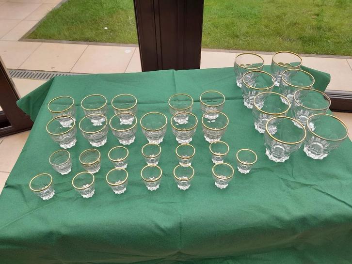 oude glazen vintage, Antiek en Kunst, Antiek | Glaswerk en Kristal, Ophalen of Verzenden