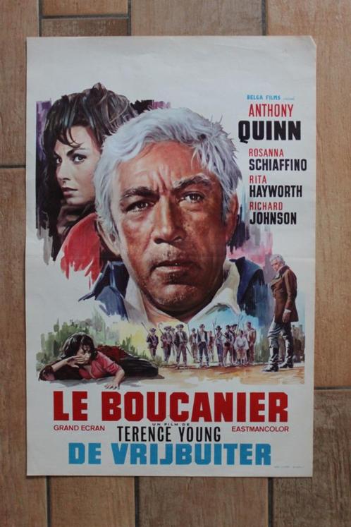 filmaffiche Anthony Quinn The Rover 1967 filmposter, Collections, Posters & Affiches, Comme neuf, Cinéma et TV, A1 jusqu'à A3