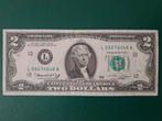 2 dollars USA 1976 jaar, Postzegels en Munten, Bankbiljetten | Amerika, Ophalen of Verzenden, Noord-Amerika, Los biljet