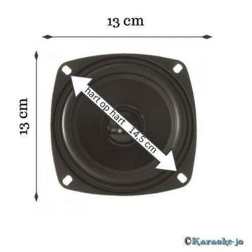 Dynavox 4 Ohm basluidspreker 13 cm 50 Watt beschikbaar voor biedingen