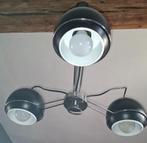 Designkroonluchter uit de jaren 70 in chroom., Ophalen of Verzenden