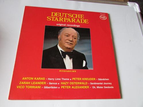 DEUTSCHE STARPARADE, ORIGINAL RECORDING, LP, Cd's en Dvd's, Vinyl | Verzamelalbums, Gebruikt, Wereldmuziek, 12 inch, Ophalen of Verzenden
