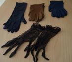 4 paarhandschoenen - diverse kleuren - perf. staat 20€/lot, Kleding | Dames, Mutsen, Sjaals en Handschoenen, Ophalen of Verzenden