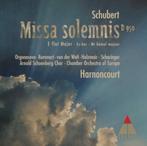 Missa Solemnis / Schubert - COE / Harnoncourt - TELDEC- DDD, Ophalen of Verzenden, Zo goed als nieuw, Orkest of Ballet
