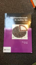 Marktonderzoek in rechte lijn n.e., Boeken, Nederlands, Zo goed als nieuw