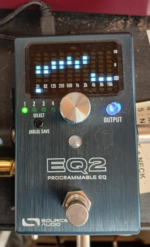 Pédale égaliseur Source Audio EQ2, Muziek en Instrumenten, Effecten, Zo goed als nieuw, Equalizer, Ophalen of Verzenden